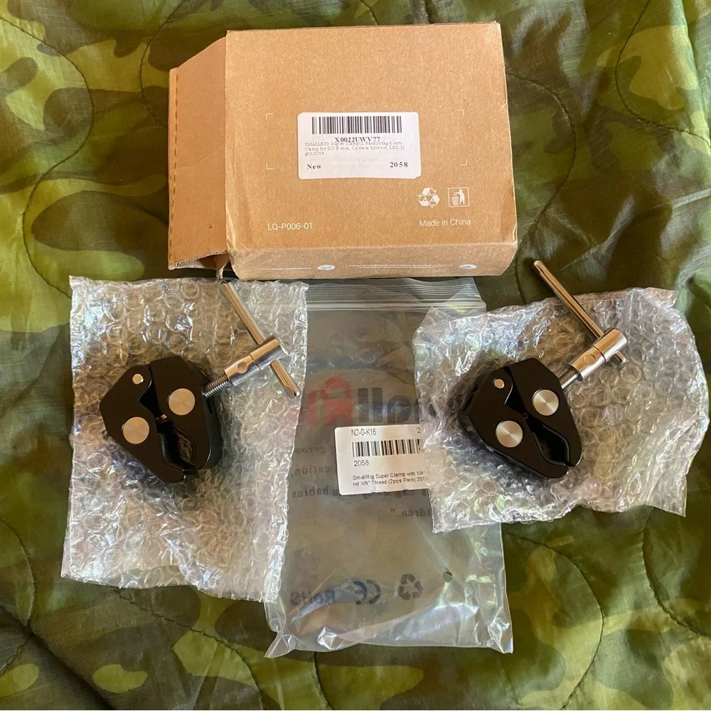 SmallRig Super Clamps (2 pack) brand new in box